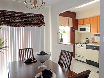 Large Dining Room with Patio at McDonogh Village community